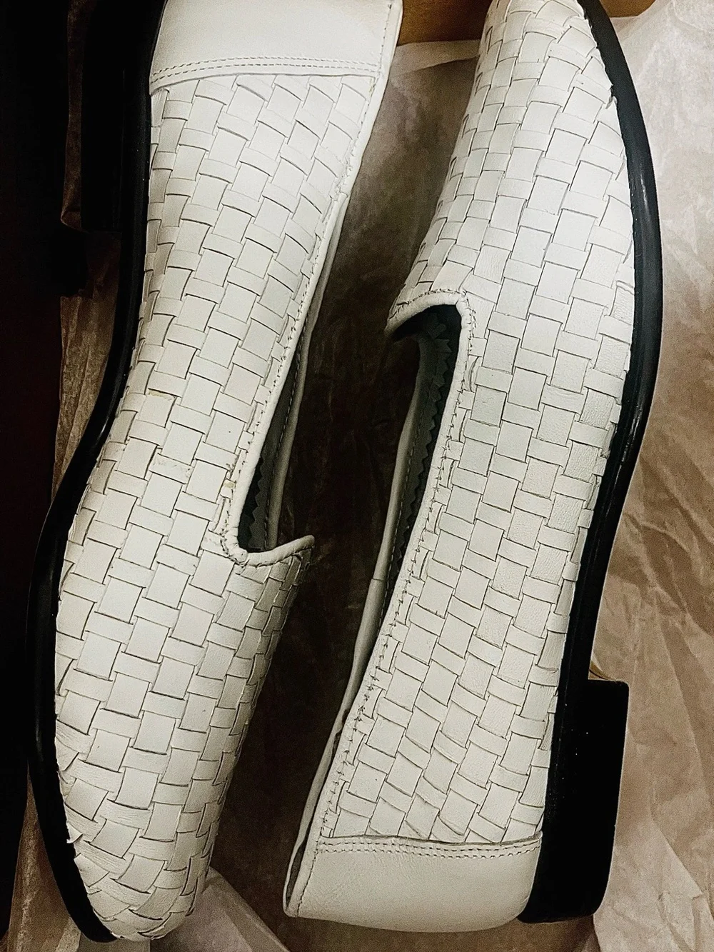 Trotters elegant white